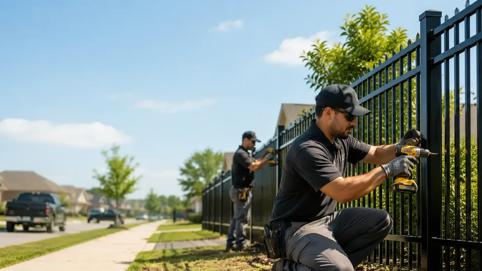 Metal Fence Installation in Mason, TX